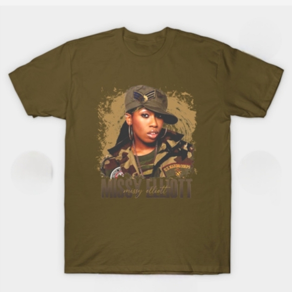 Tops - MISSY ELLIOTT GRAPHIC TEE NWOT UNISEX